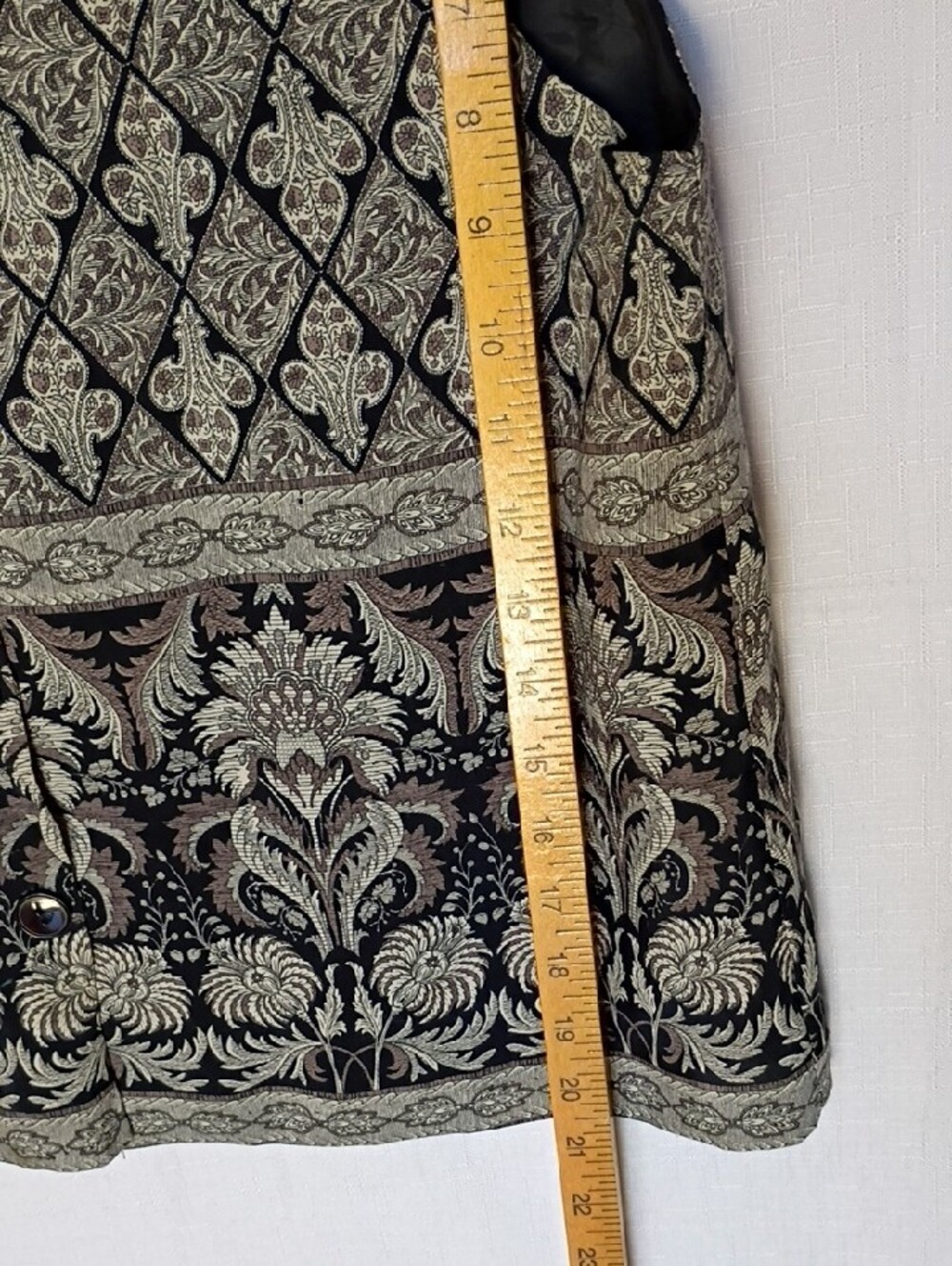 L' Amandei By S.p. Altamonte Vintage Women's  Sleeveless Button Vest - Picture 7 of 8